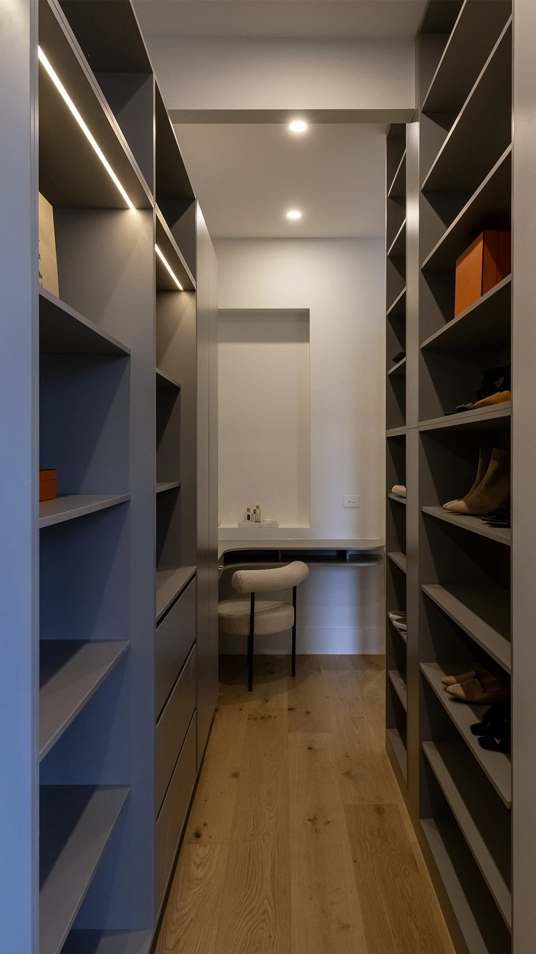 Residential Walk-in Wardrobe